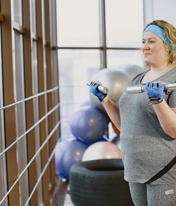 Woman feeling energetic and vibrant after a light cardio session.